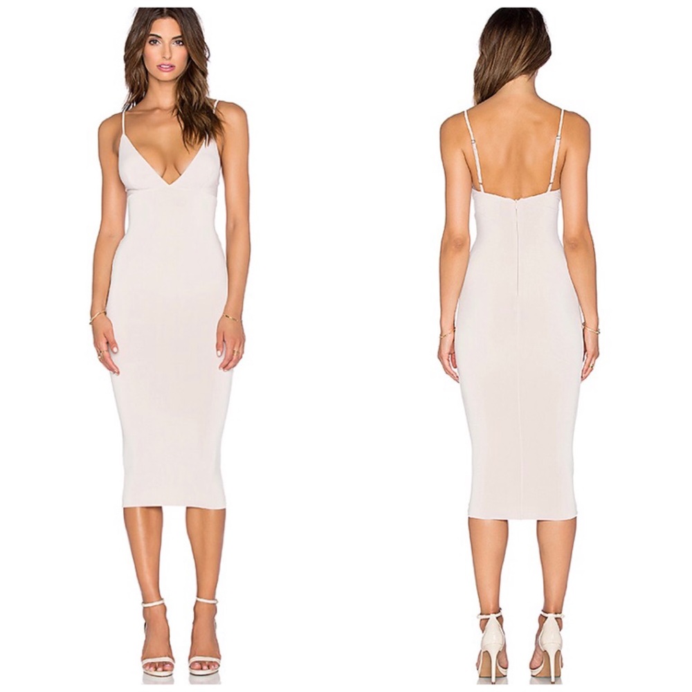 Nookie Tia Amo Nude Midi Dress - Picture 1 of 3
